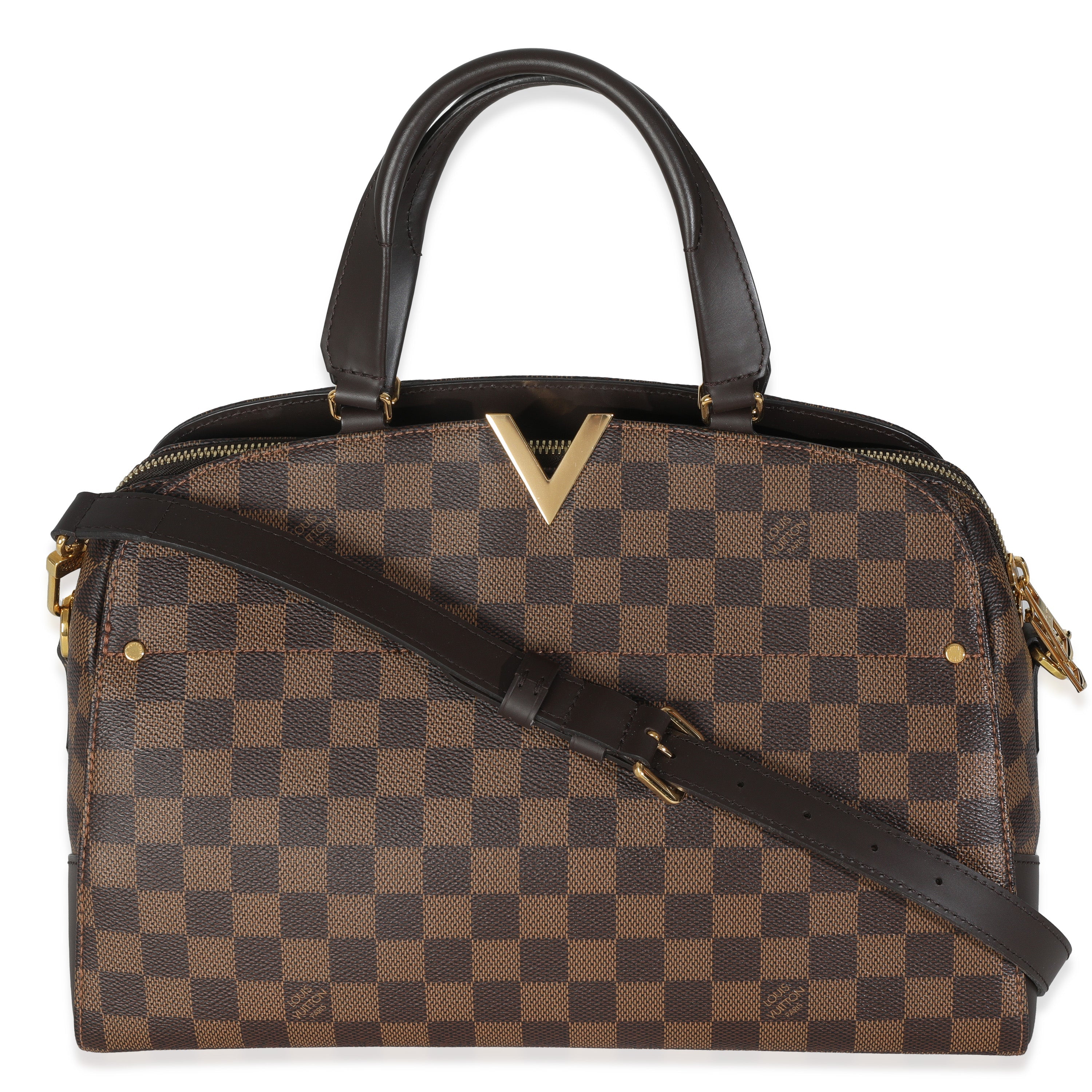 Louis Vuitton Damier Ebene Canvas Kensington Bowling Bag