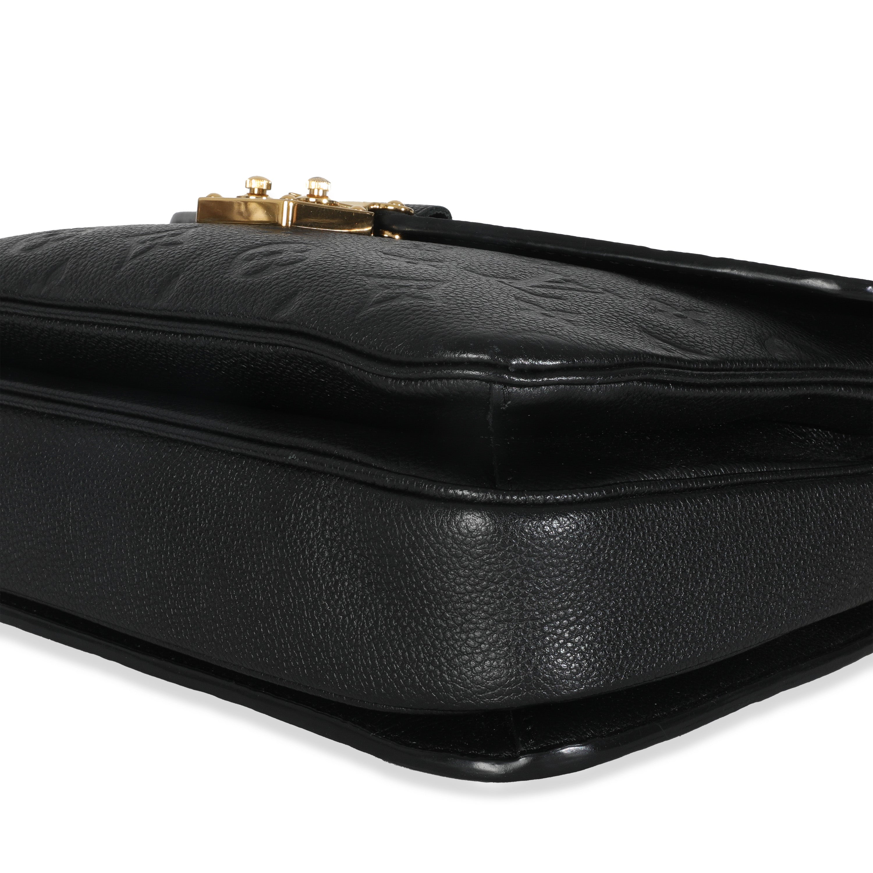 Louis Vuitton Black Monogram Empreinte Pochette Metis
