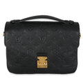 Louis Vuitton Black Monogram Empreinte Pochette Metis