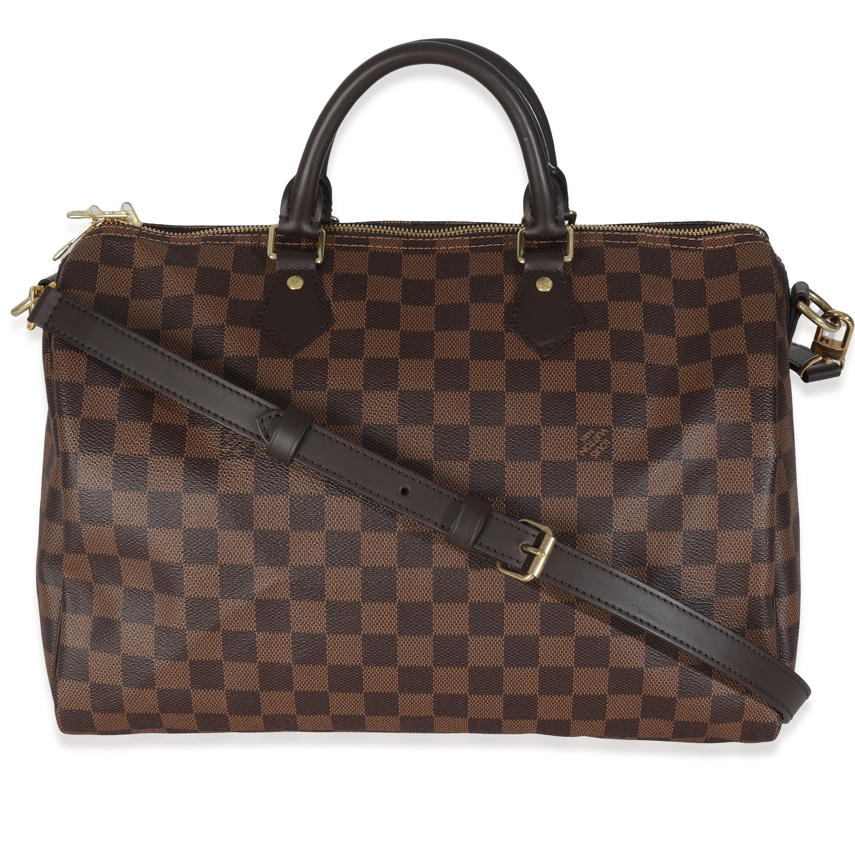 Louis Vuitton Damier Ebene Canvas Speedy Bandouliere 35