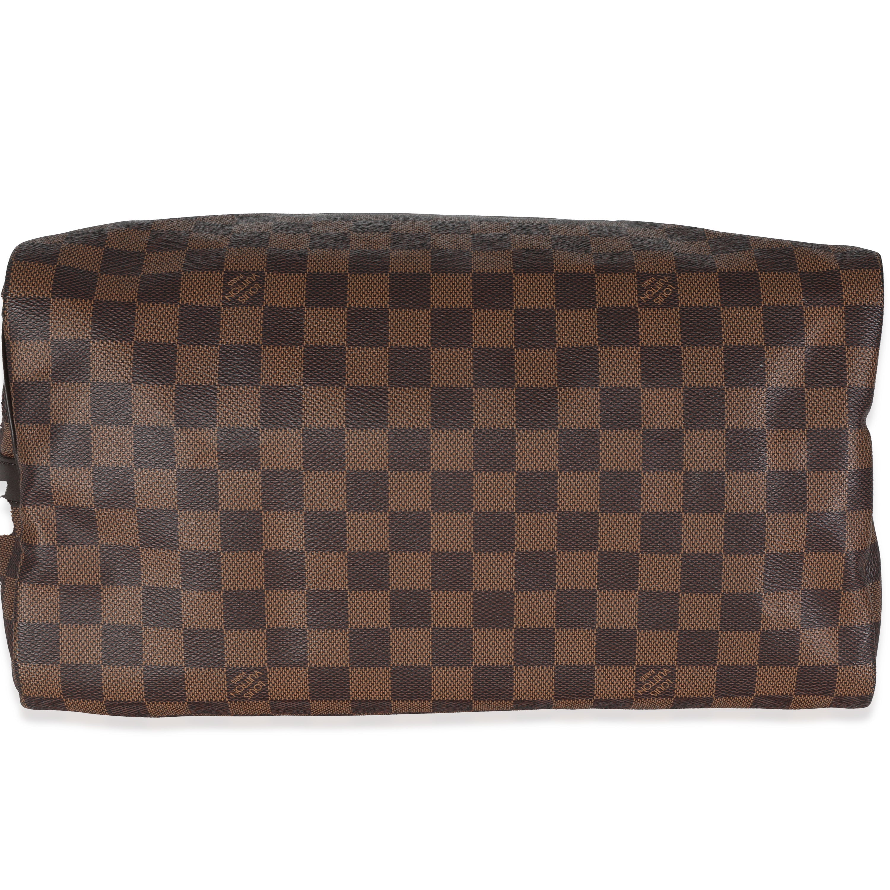 Louis Vuitton Damier Ebene Canvas Speedy Bandouliere 35