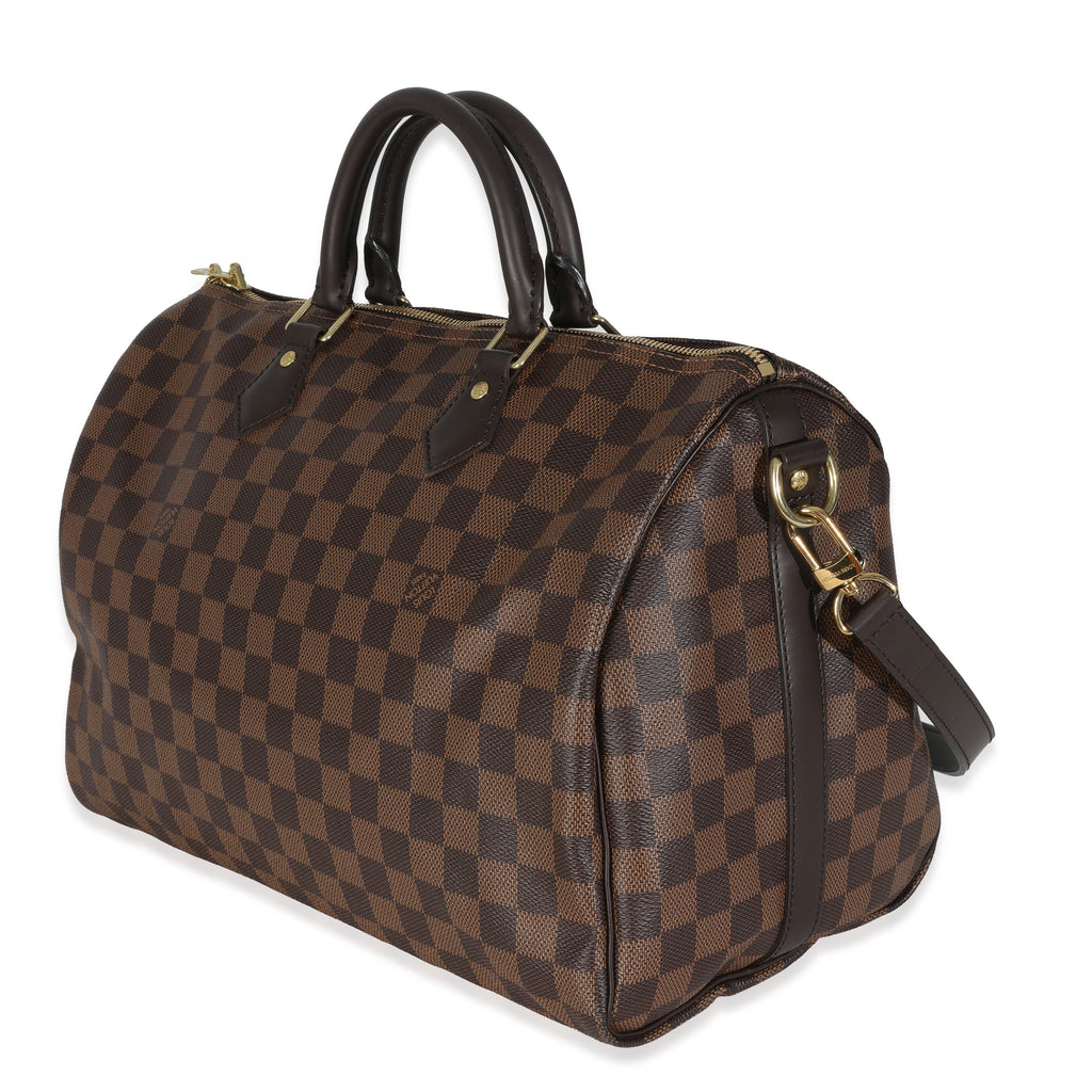 Louis Vuitton Damier Ebene Canvas Speedy Bandouliere 35