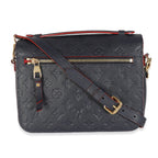 Louis Vuitton Marine Rouge Monogram Empreinte Pochette Metis