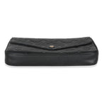 Louis Vuitton Black Monogram Empreinte Felicie Pochette