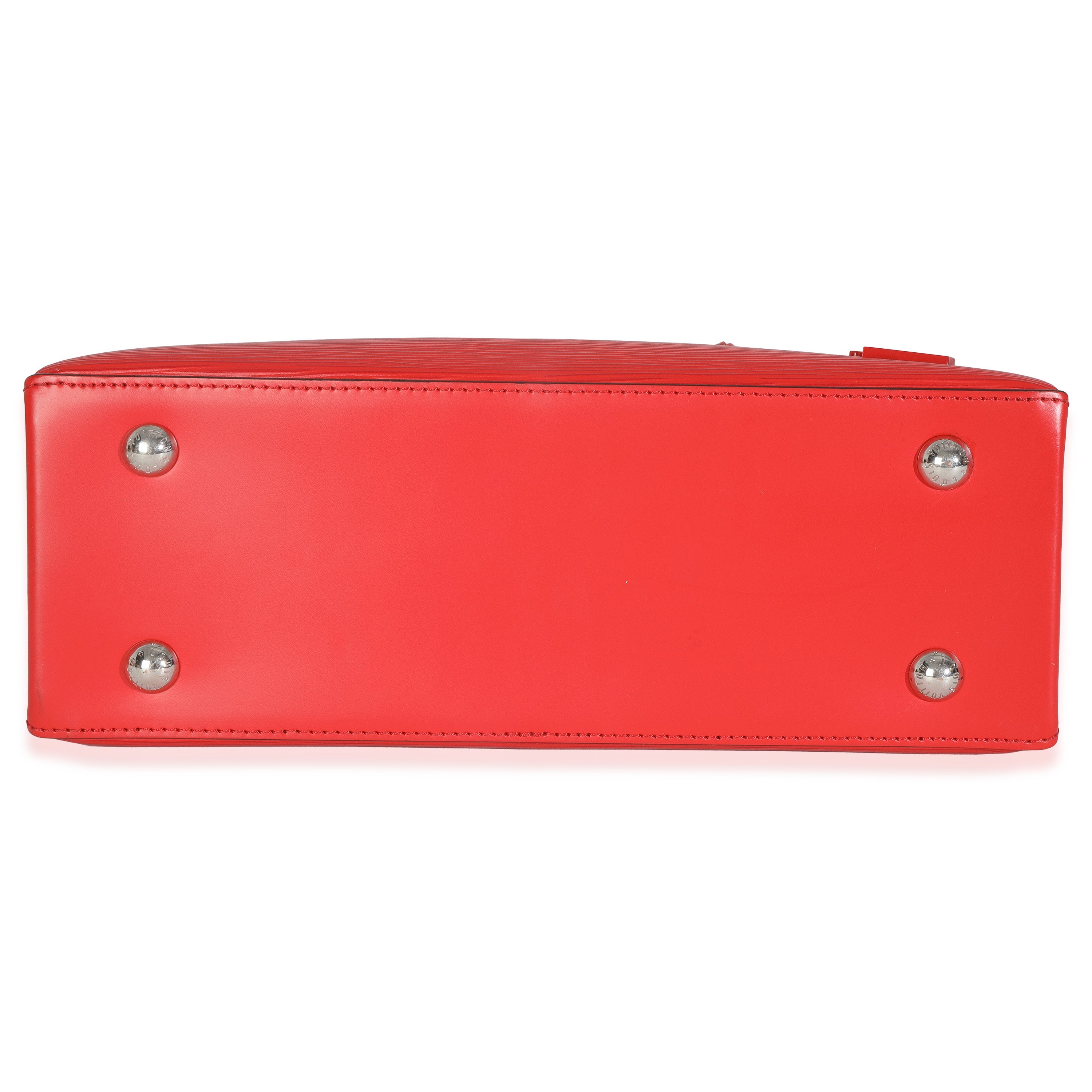 Louis Vuitton Coquelicot Epi Kleber PM