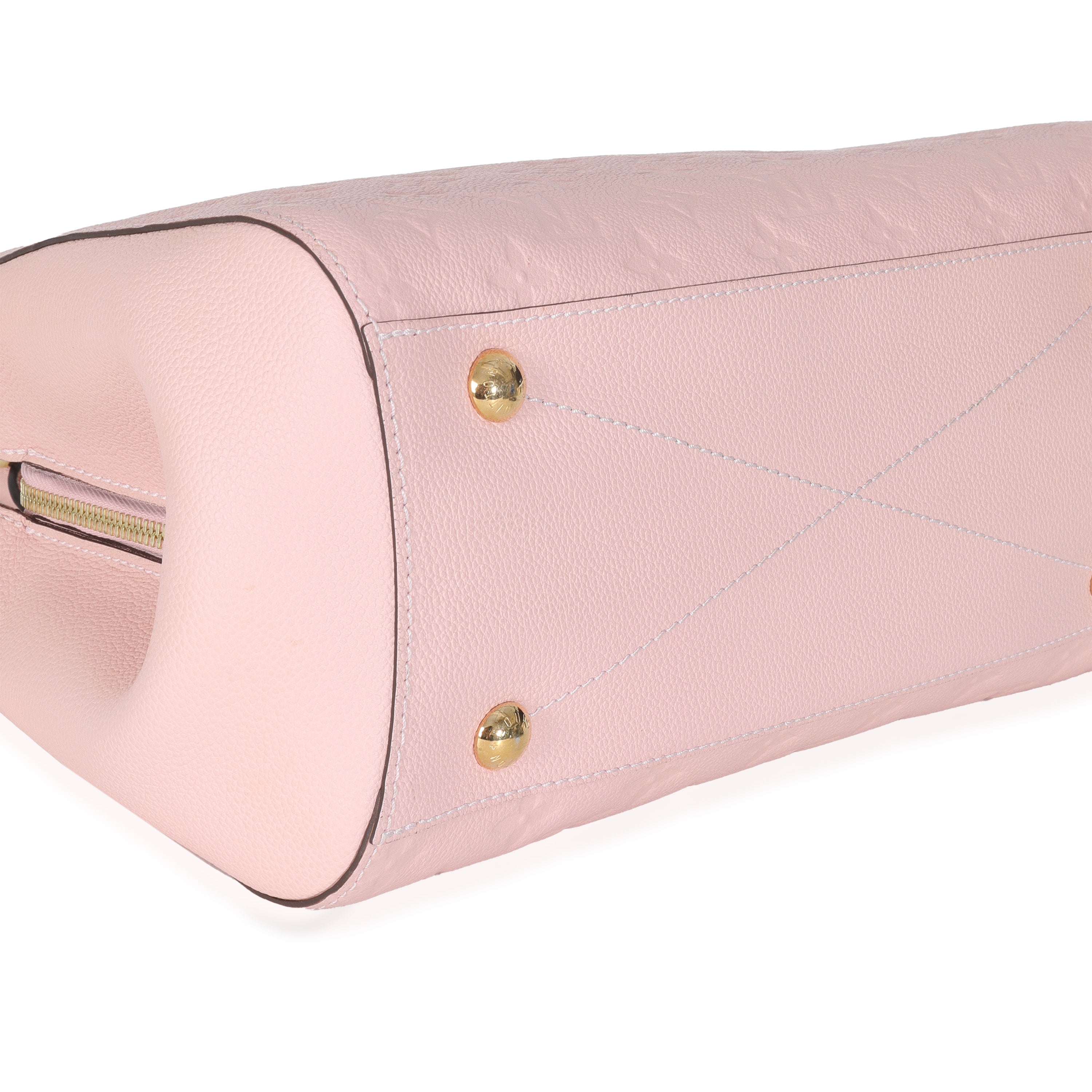 Louis Vuitton Rose Ballerine Monogram Empreinte Montaigne MM