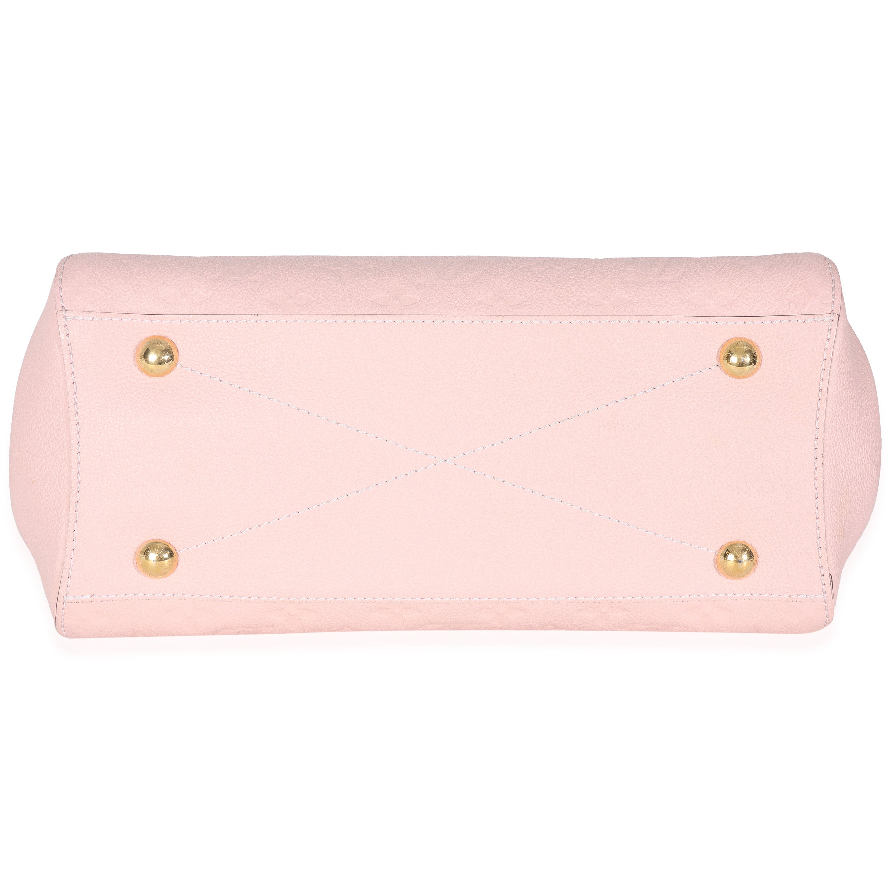 Louis Vuitton Rose Ballerine Monogram Empreinte Montaigne MM