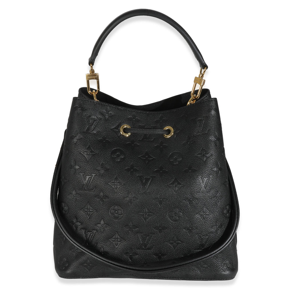 Louis Vuitton Black Monogram Empreinte Neonoe MM