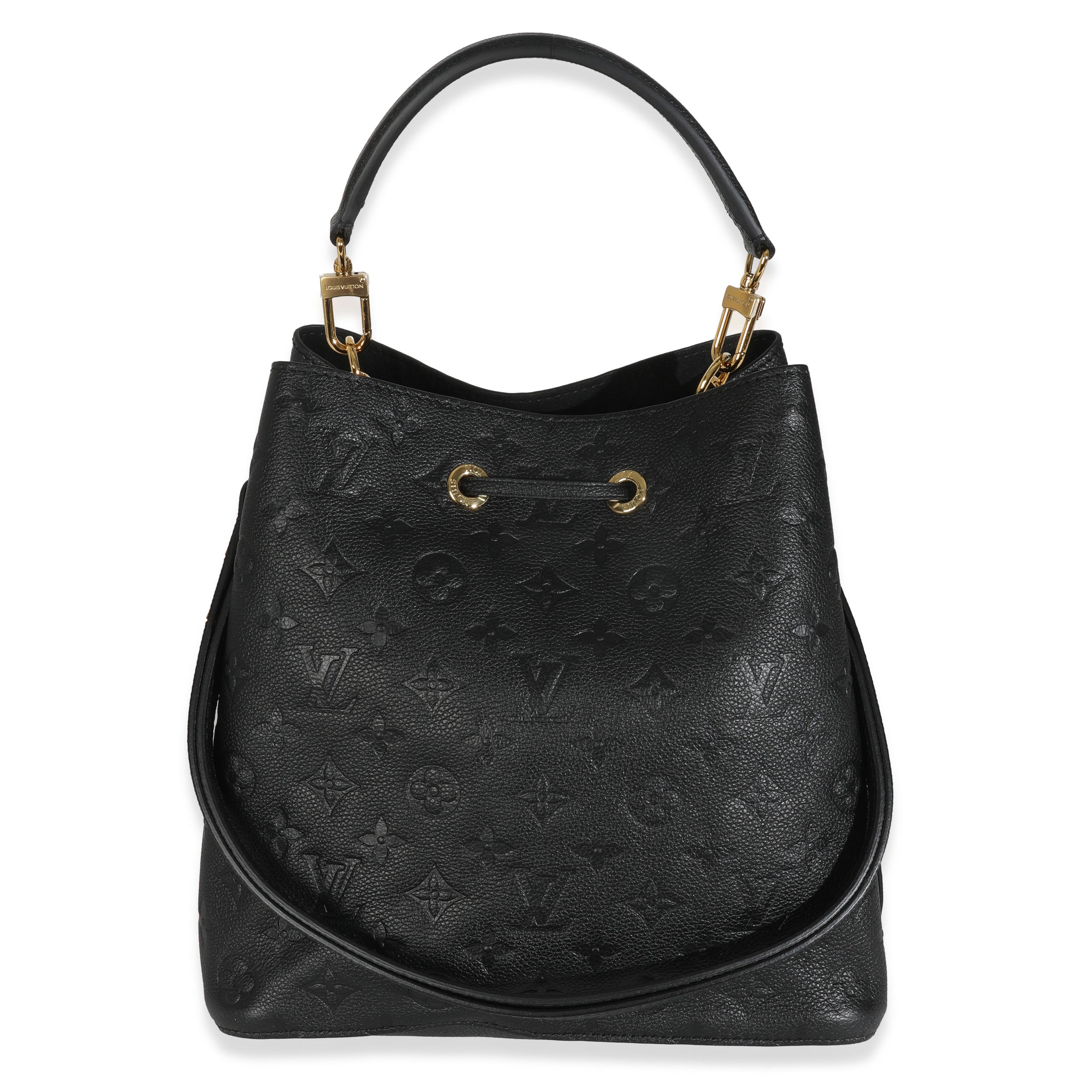 Louis Vuitton Black Monogram Empreinte Neonoe MM
