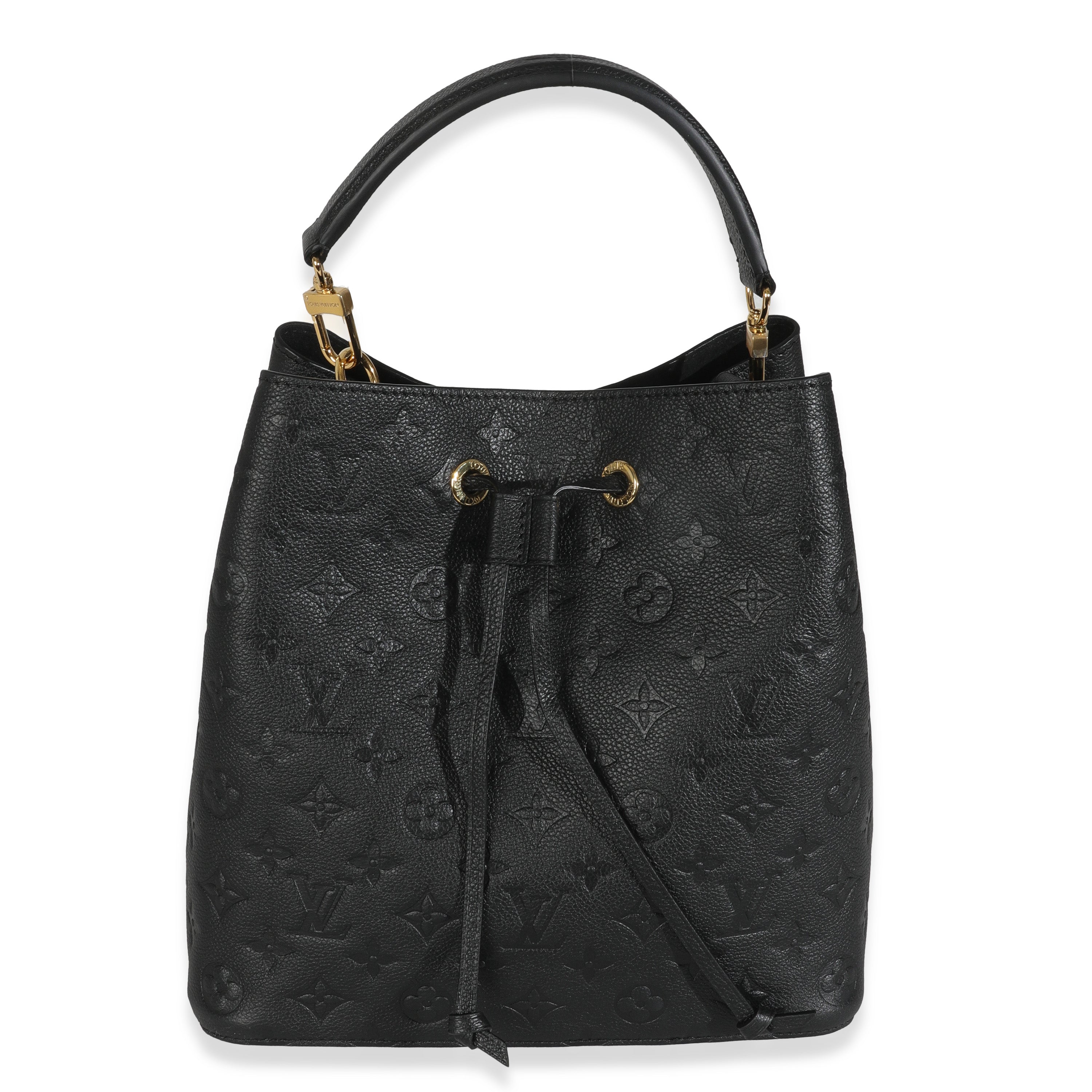 Louis Vuitton Black Monogram Empreinte Neonoe MM