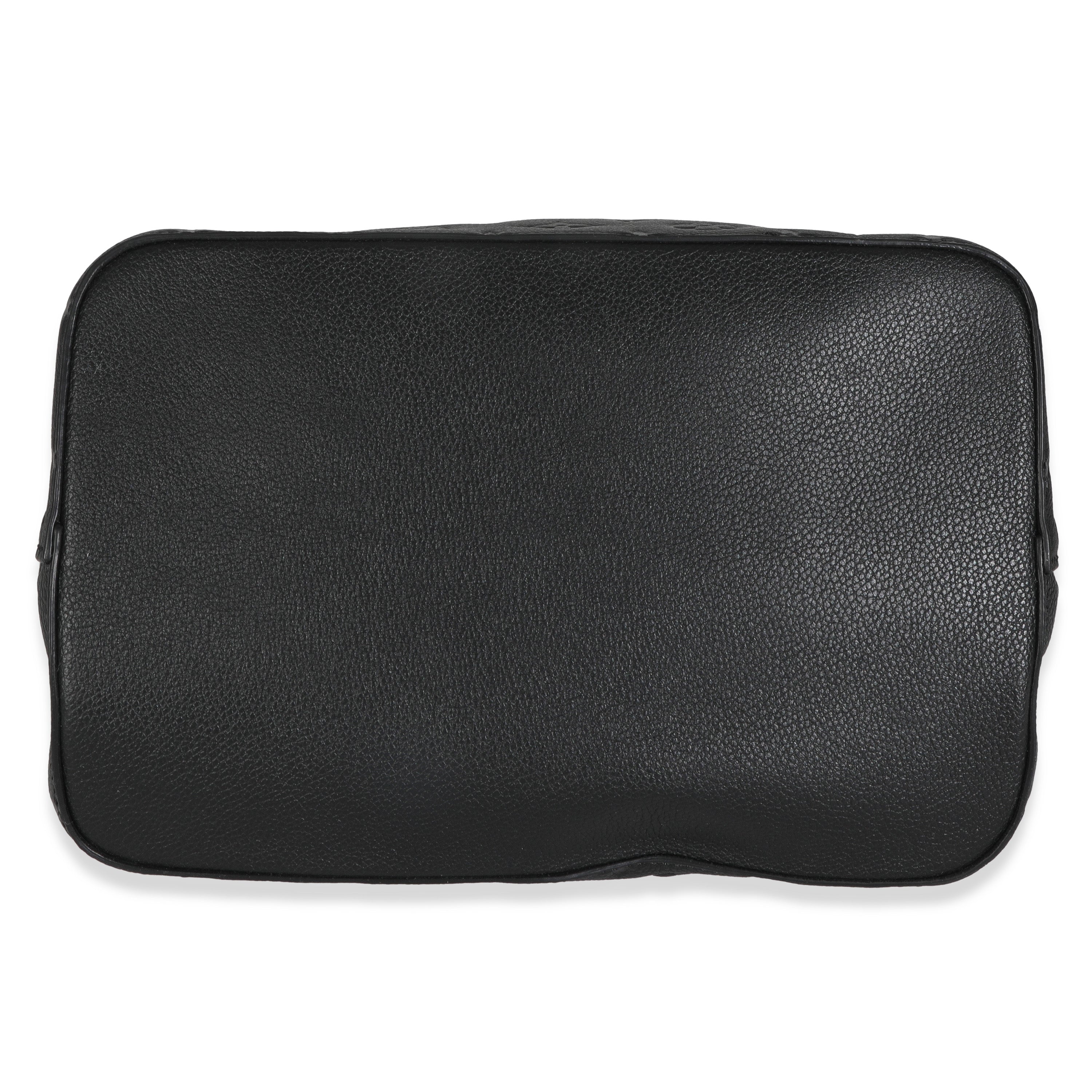 Louis Vuitton Black Monogram Empreinte Neonoe MM