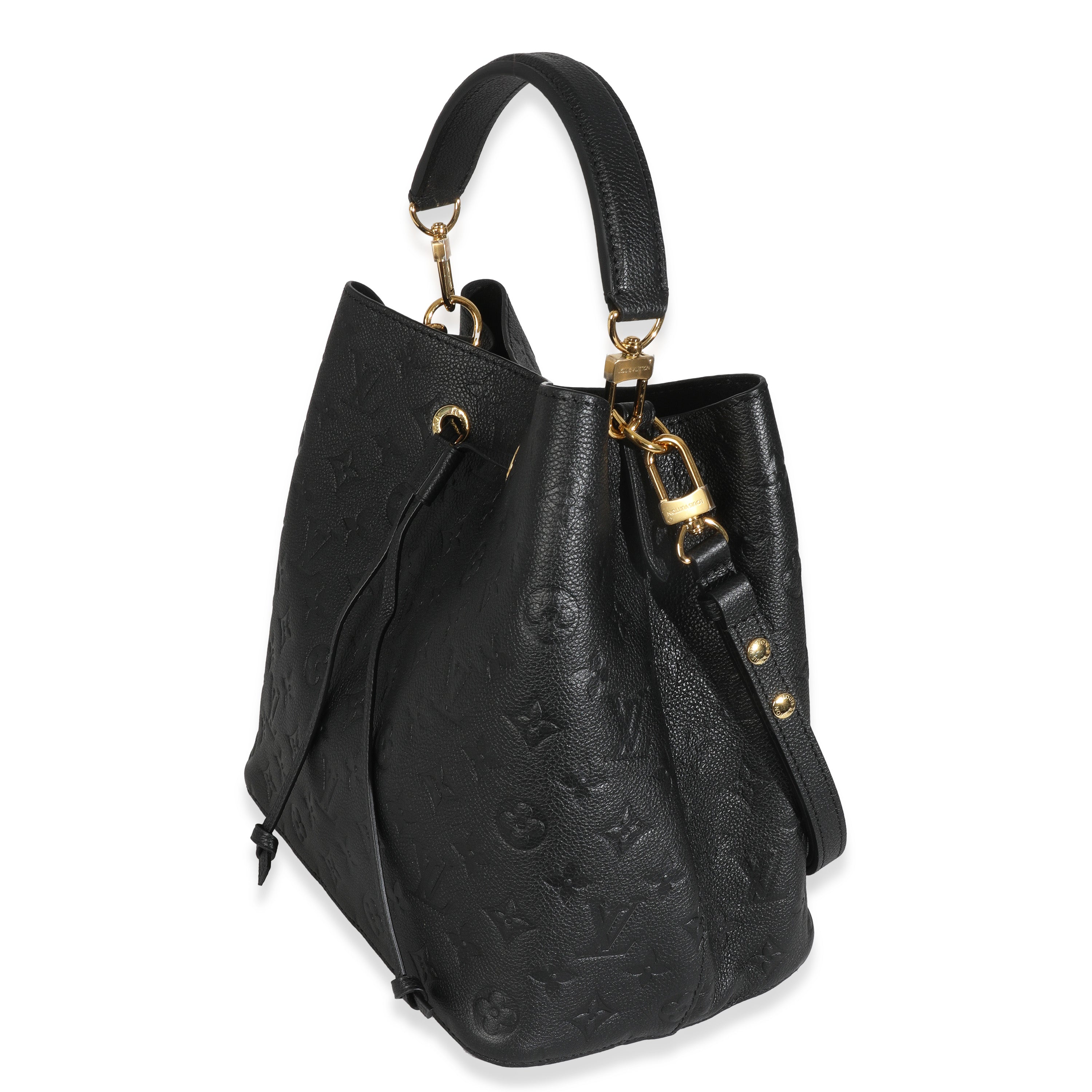 Louis Vuitton Black Monogram Empreinte Neonoe MM