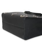 Louis Vuitton Black Cream Monogram Giant Bicolor Empreinte Onthego MM