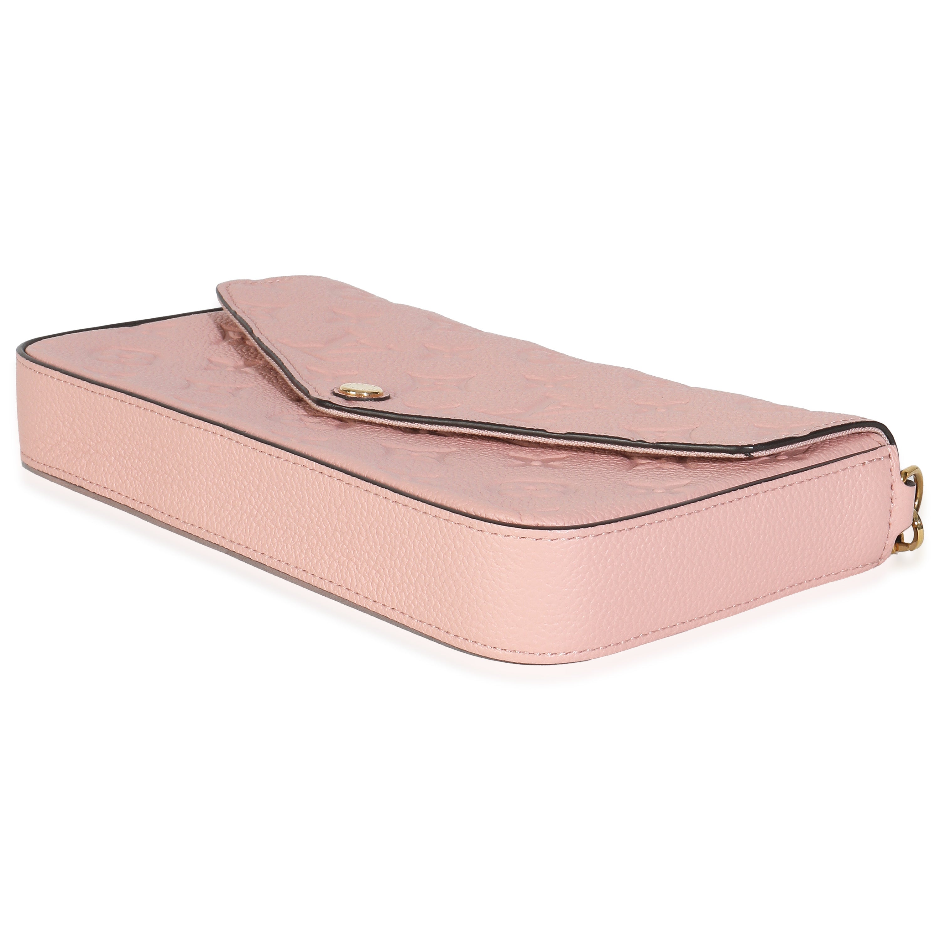Louis Vuitton Rose Poudre Monogram Empreinte Felicie Pochette