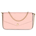 Louis Vuitton Rose Poudre Monogram Empreinte Felicie Pochette