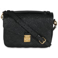 Louis Vuitton Black Monogram Empreinte Pochette Metis