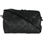 Louis Vuitton Black Monogram Seal City Keepall