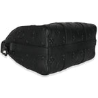 Louis Vuitton Black Monogram Seal City Keepall