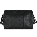 Louis Vuitton Black Monogram Seal City Keepall