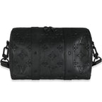Louis Vuitton Black Monogram Seal City Keepall