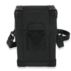 Louis Vuitton Black Taurillon Monogram Vertical Trunk Wearable Wallet