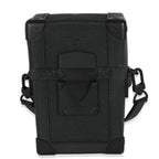 Louis Vuitton Black Taurillon Monogram Vertical Trunk Wearable Wallet