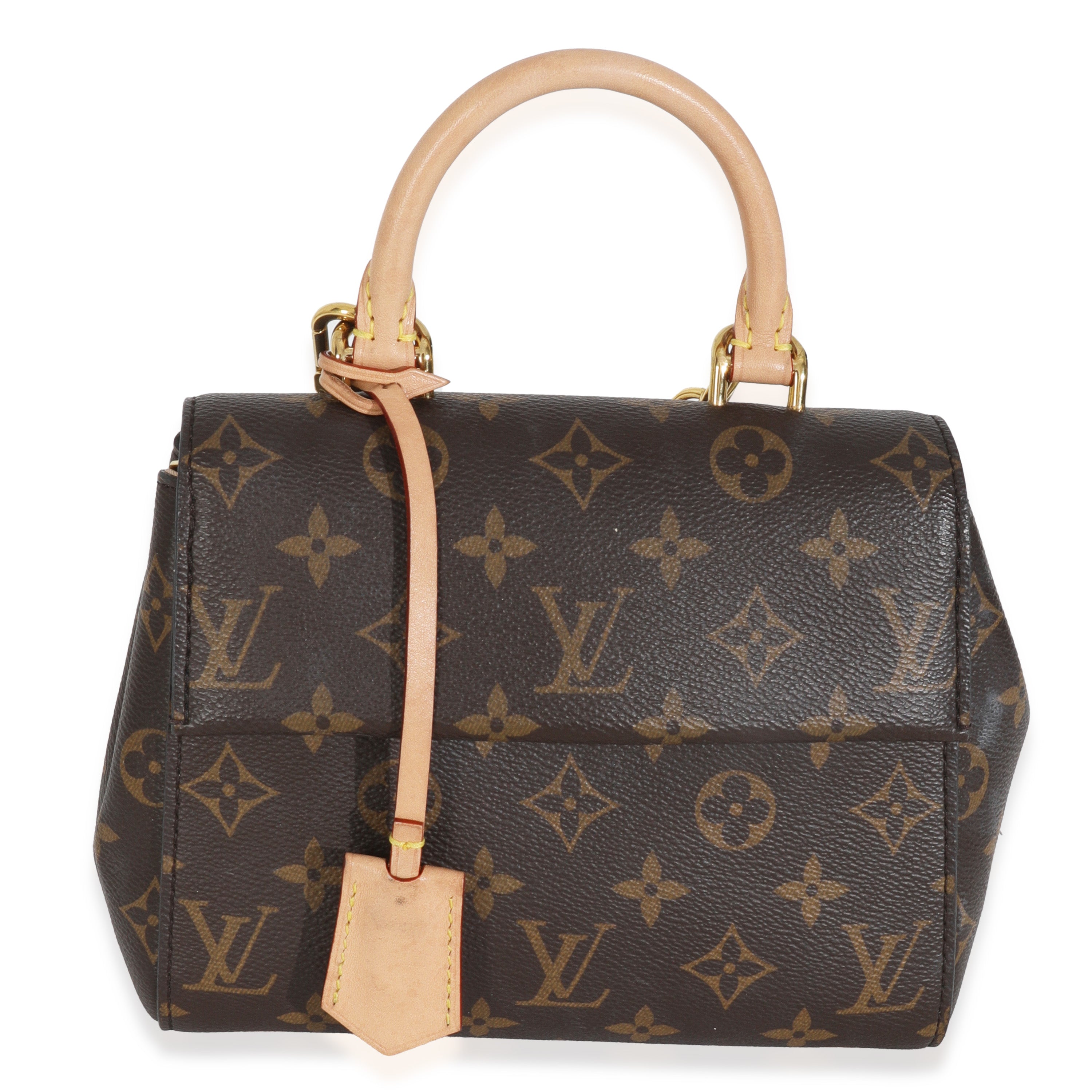 Louis Vuitton Beige Monogram Canvas Mini Cluny