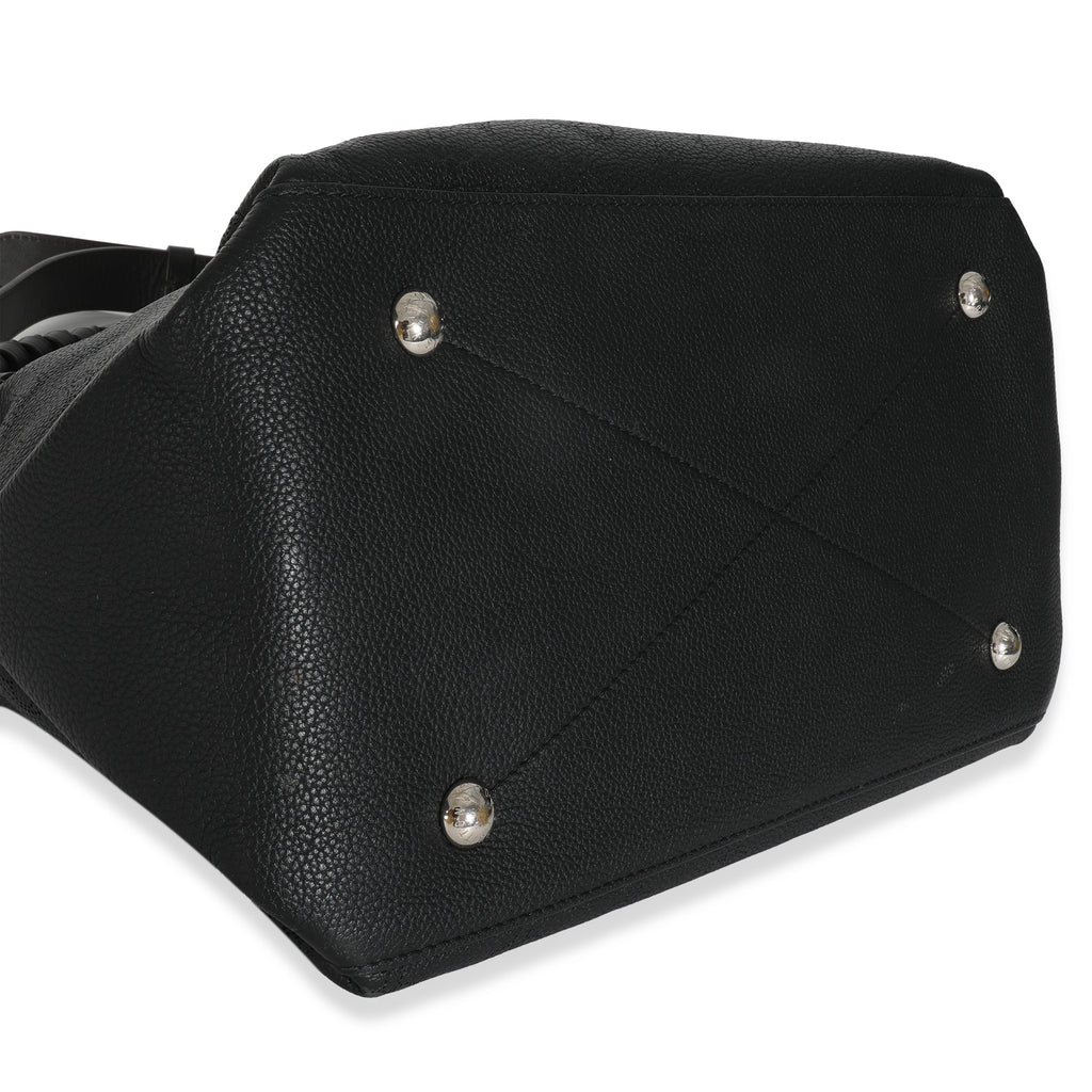 Louis Vuitton Black Monogram Mahina Beaubourg Hobo MM