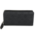 Louis Vuitton Black Monogram Mahina Zippy Wallet