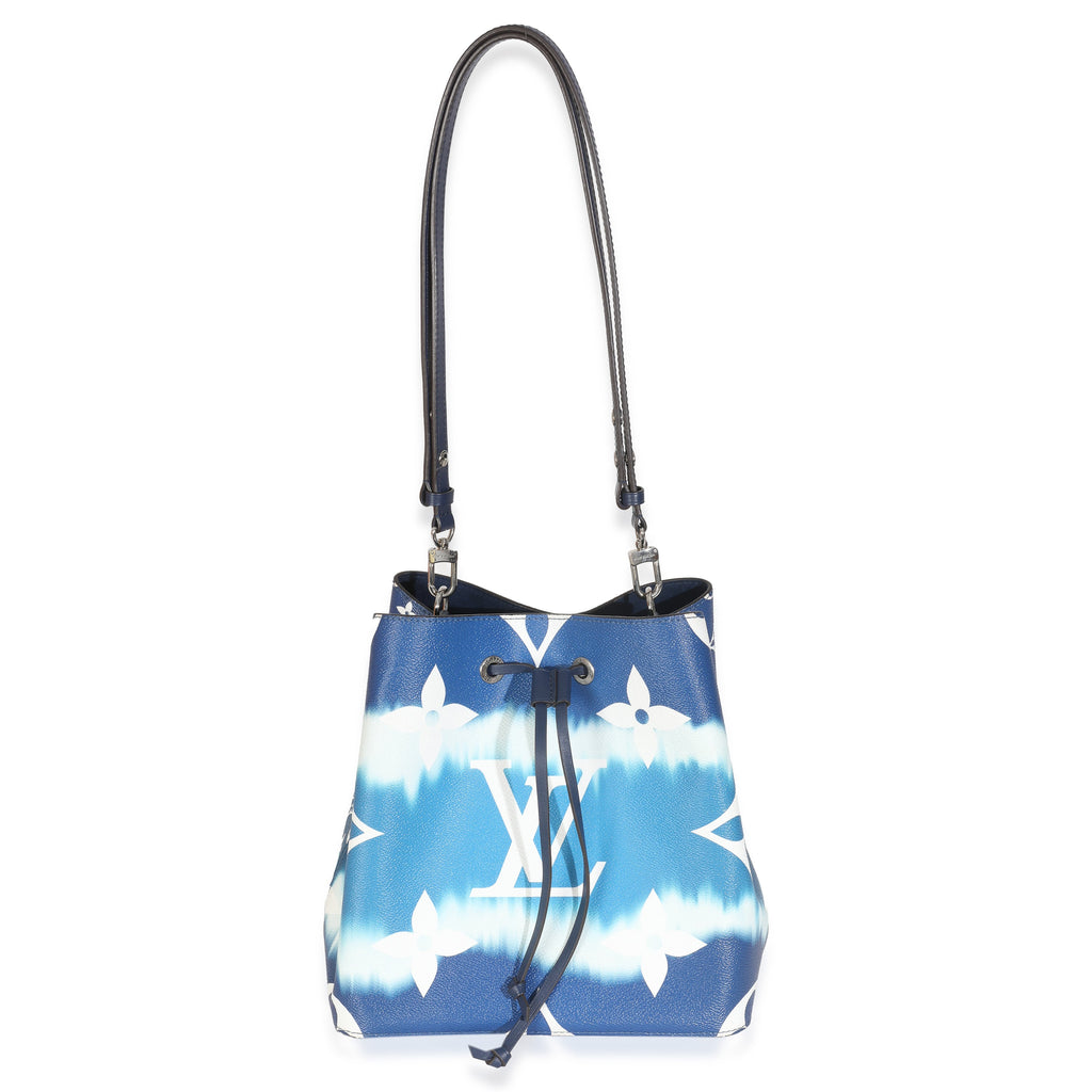 Louis Vuitton Blue Monogram Escale Canvas NeoNoe MM