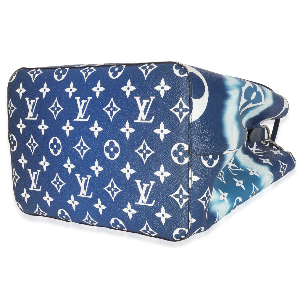 Louis Vuitton Blue Monogram Escale Canvas NeoNoe MM
