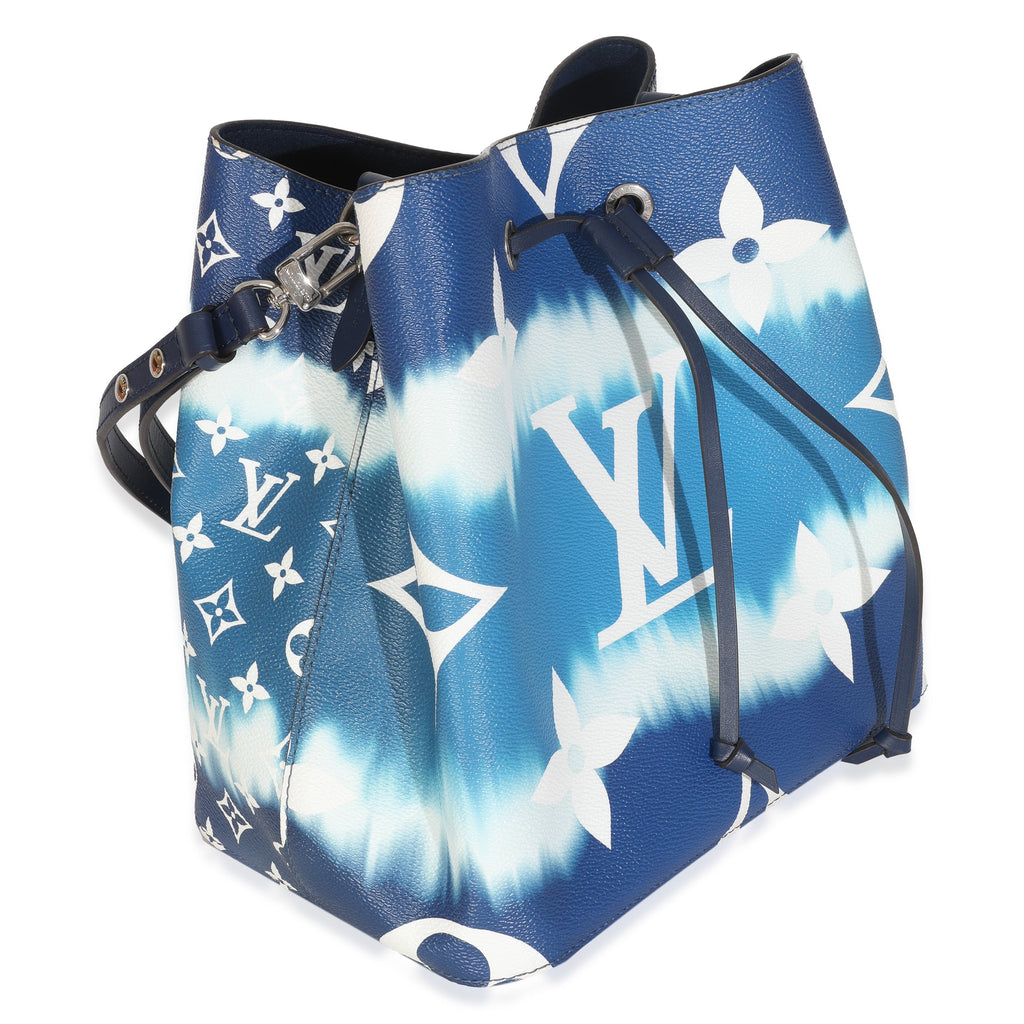 Louis Vuitton Blue Monogram Escale Canvas NeoNoe MM
