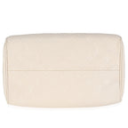 Louis Vuitton Cream Empreinte Caramel Calfskin Speedy Bandouliere 25 NM
