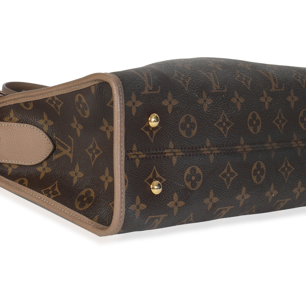 Louis Vuitton Taupe Glace Monogram Canvas Popincourt NM