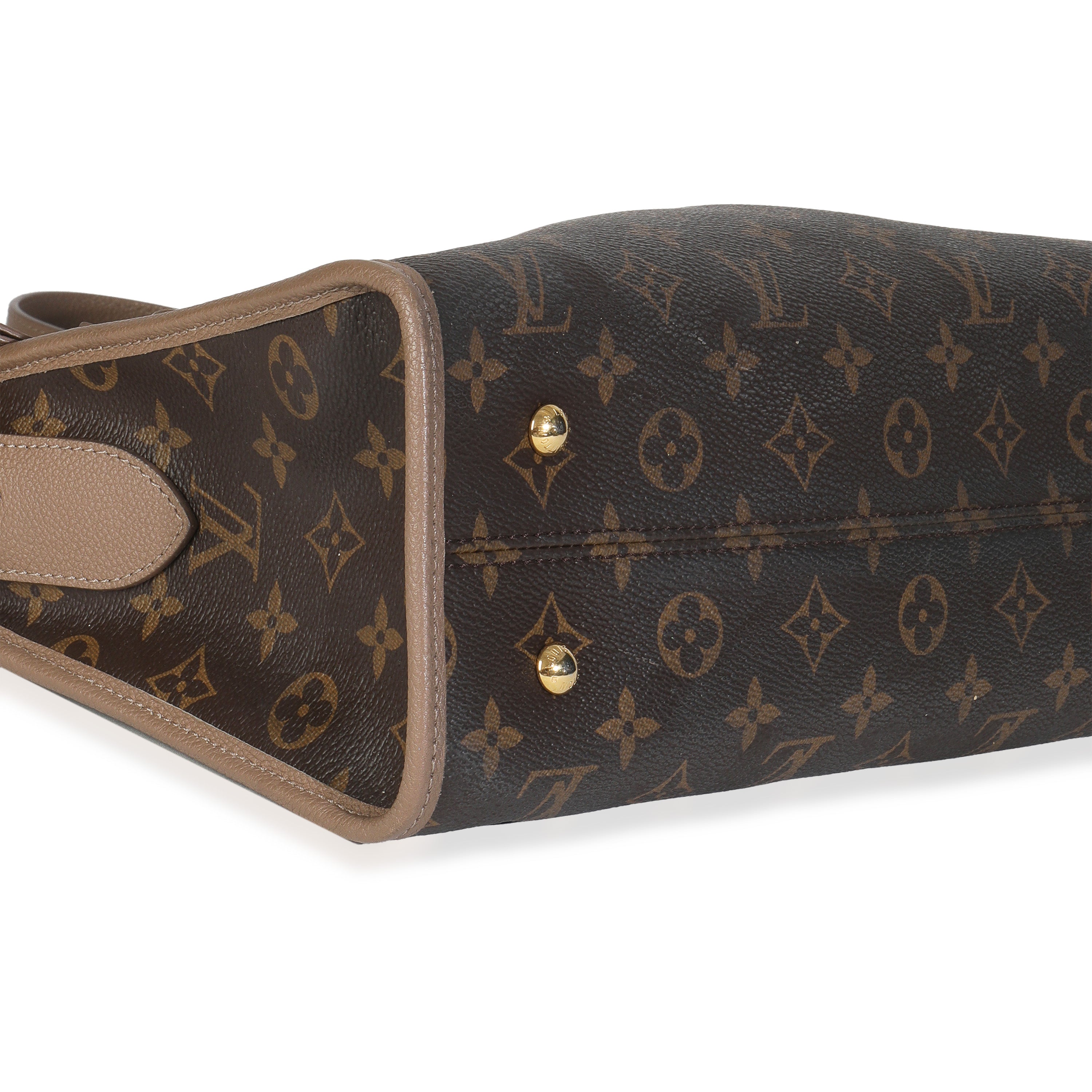 Louis Vuitton Taupe Glace Monogram Canvas Popincourt NM