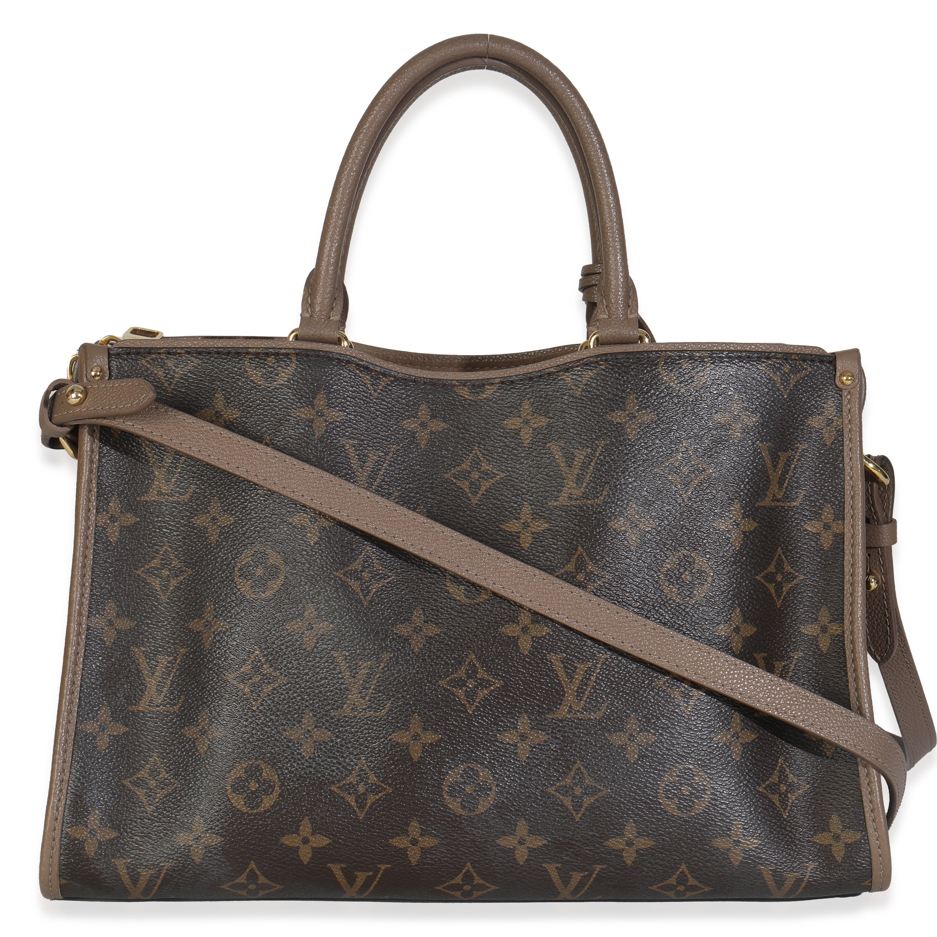 Louis Vuitton Taupe Glace Monogram Canvas Popincourt NM