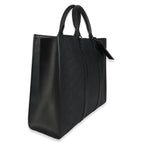 Louis Vuitton Black Monogram Embossed Taurillon Sac Plat 24H