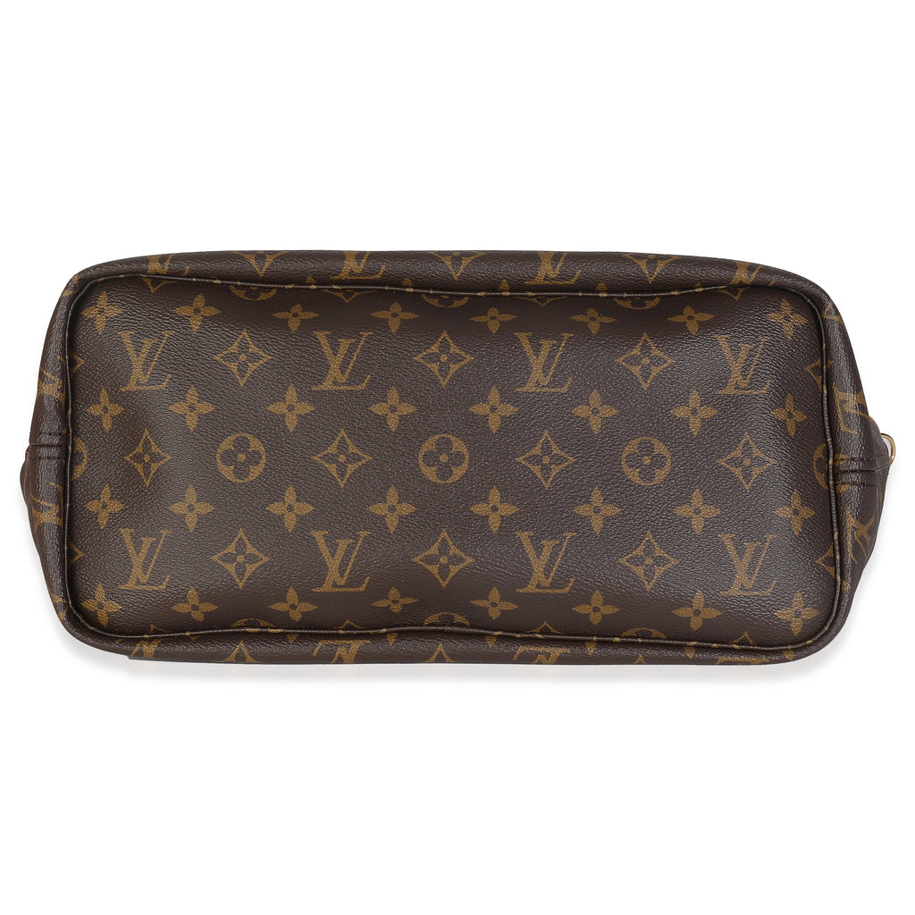 Louis Vuitton Jaune Safran Neverfull Bandouliere Inside Out MM