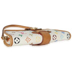 Louis Vuitton White Monogram Multicolor Canvas Shirley