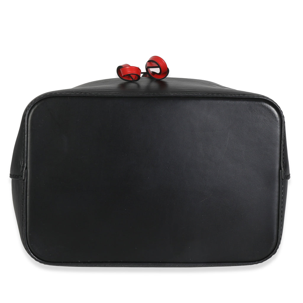 Louis Vuitton Black Safran Epi NeoNoe BB