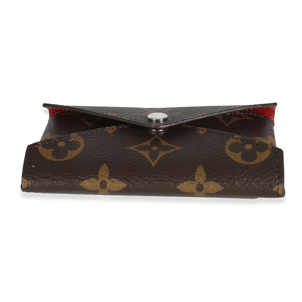 Louis Vuitton Pondichery Pink Monogram Canvas Kirigami Card Holder