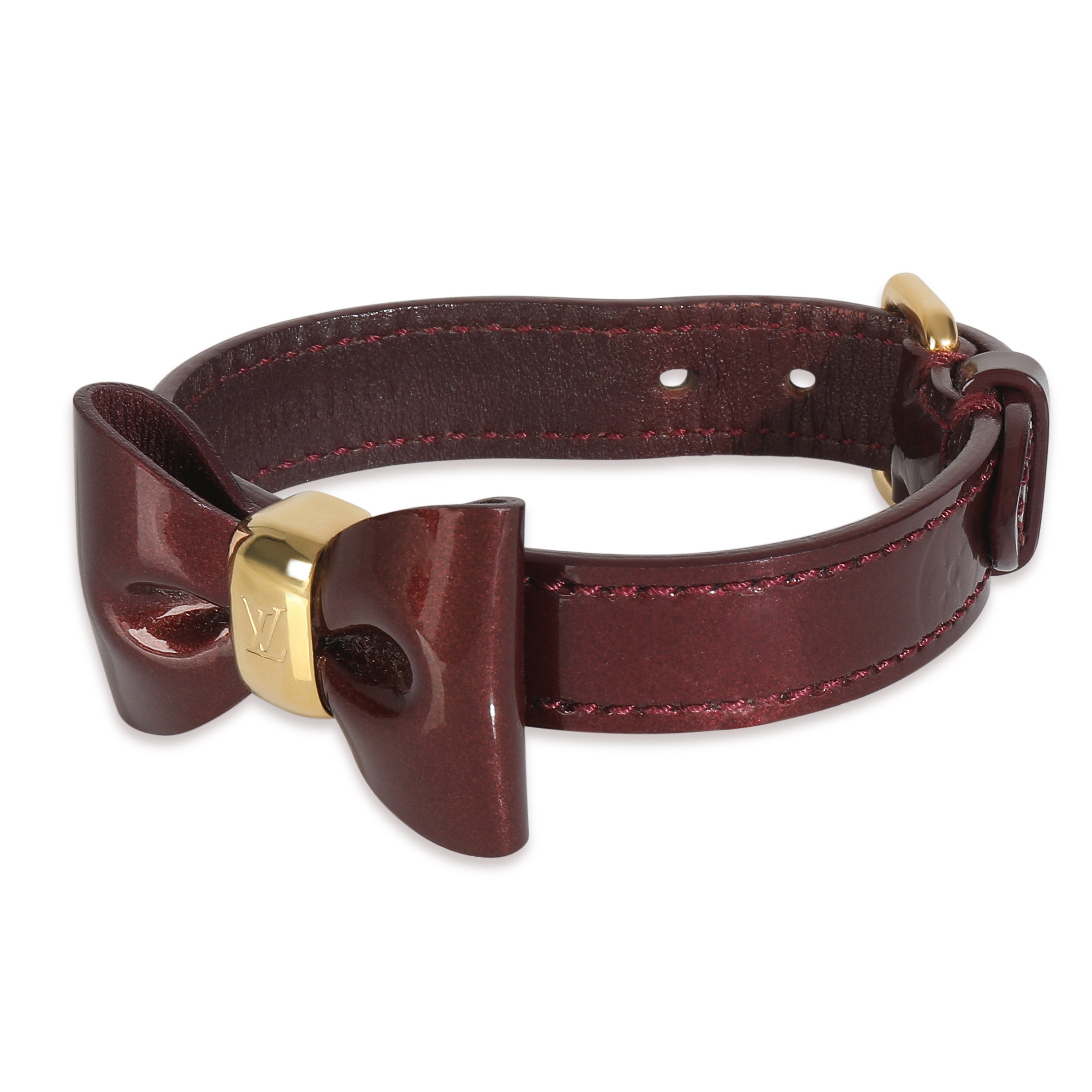 Louis Vuitton Gold-Plated  Monogram Favorite Bow Bracelet