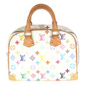 Louis Vuitton White Monogram Multicolor Canvas Trouville