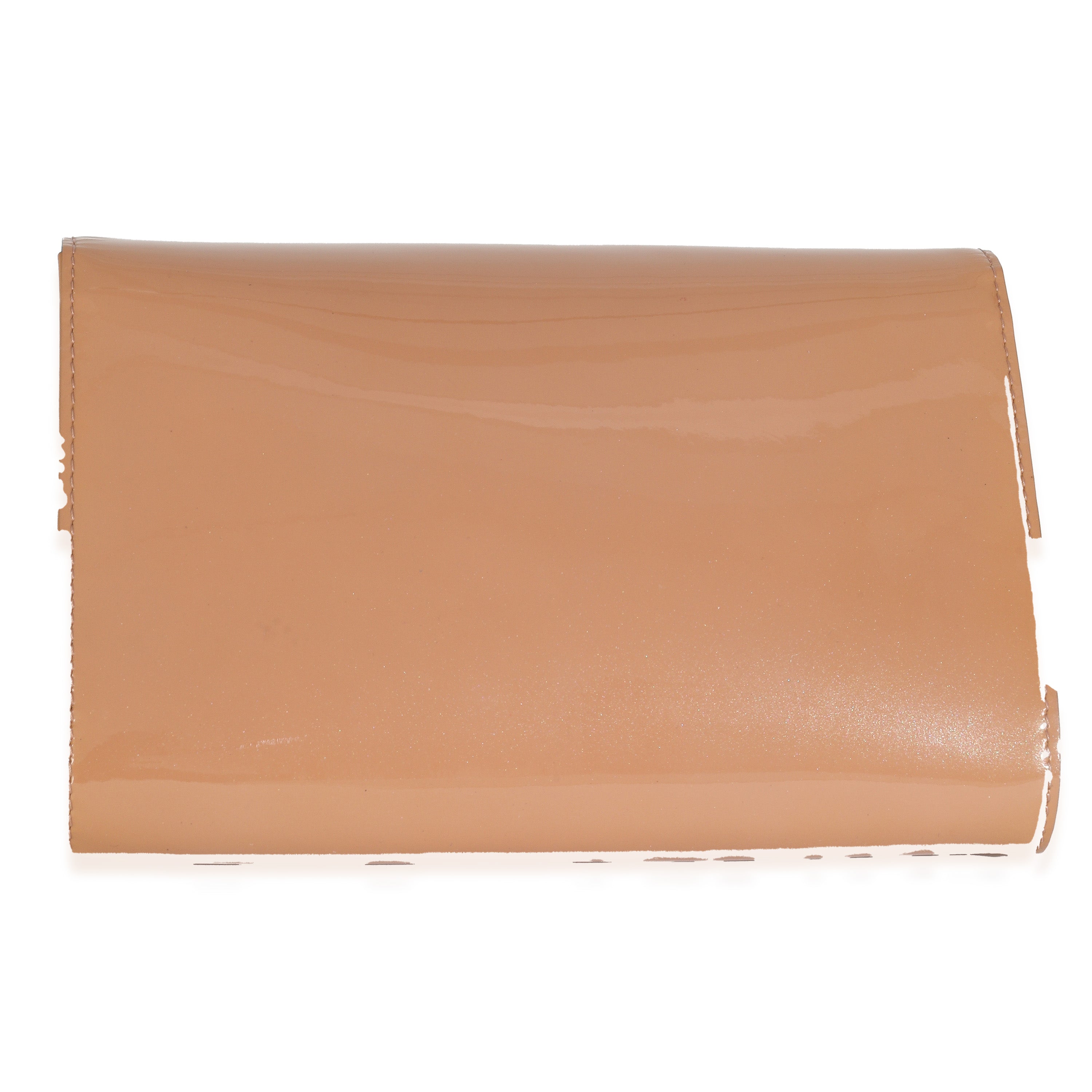 Louis Vuitton Rose Velours Patent Louise New Sobe Clutch