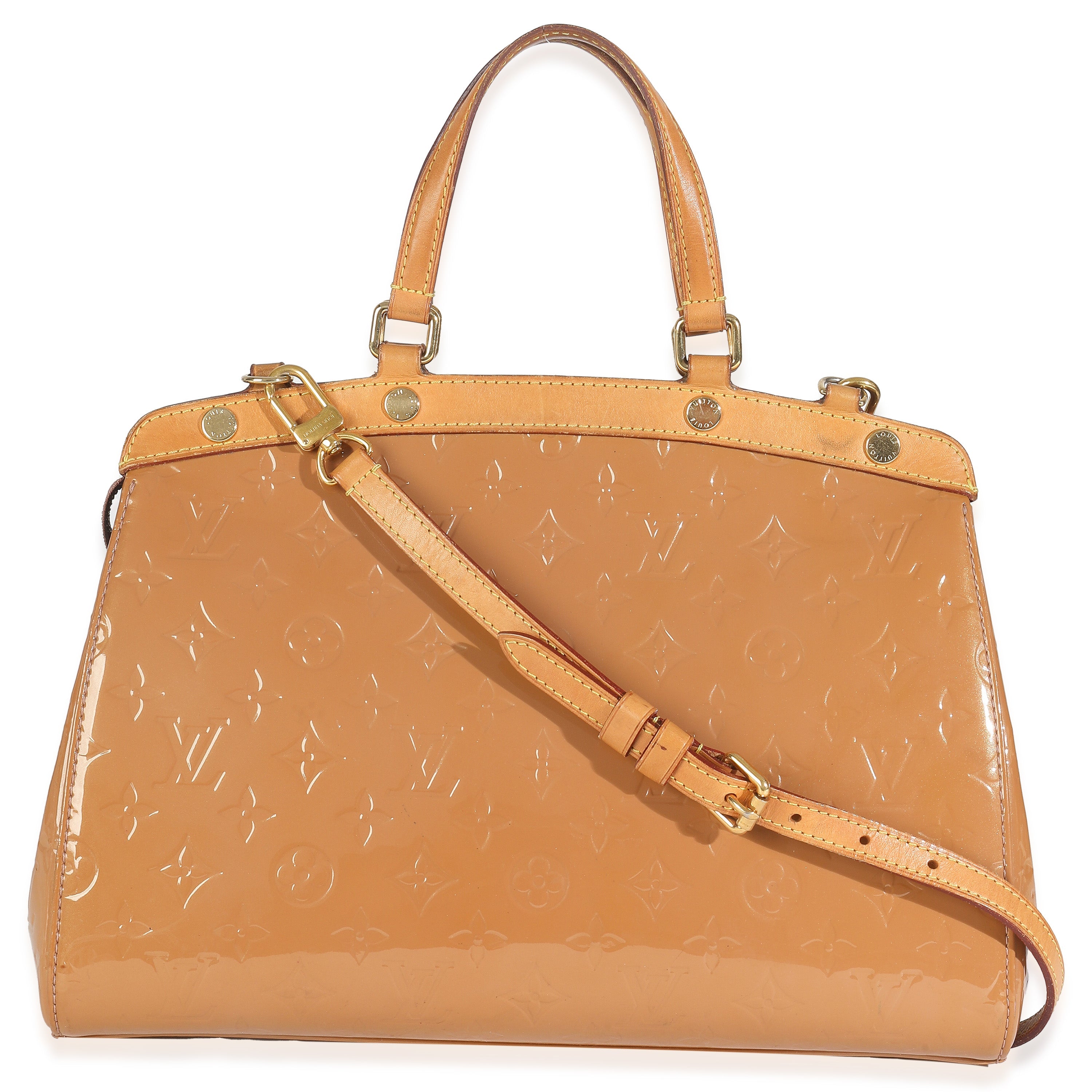 Louis Vuitton Rose Velours Vernis Brea MM