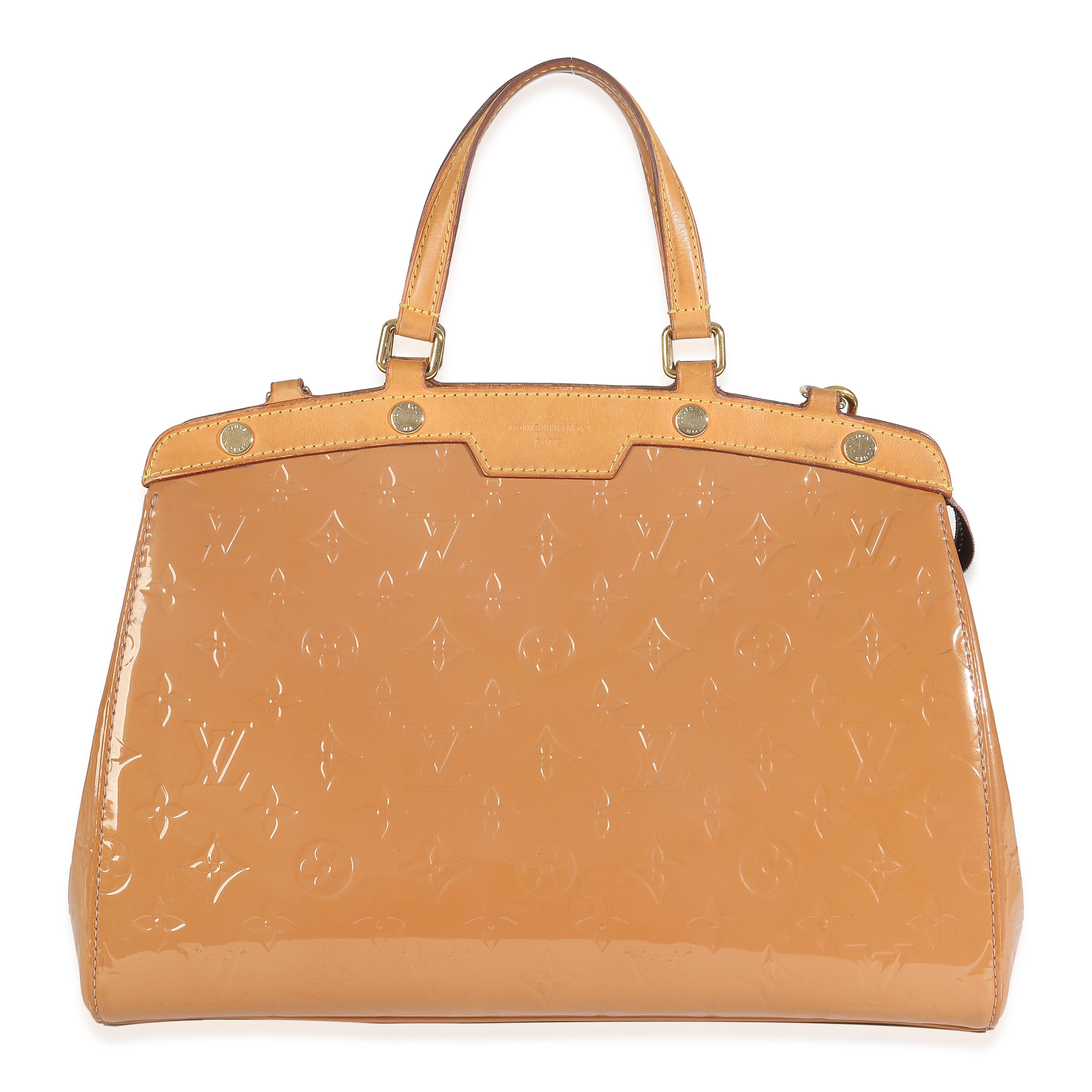 Louis Vuitton Rose Velours Vernis Brea MM