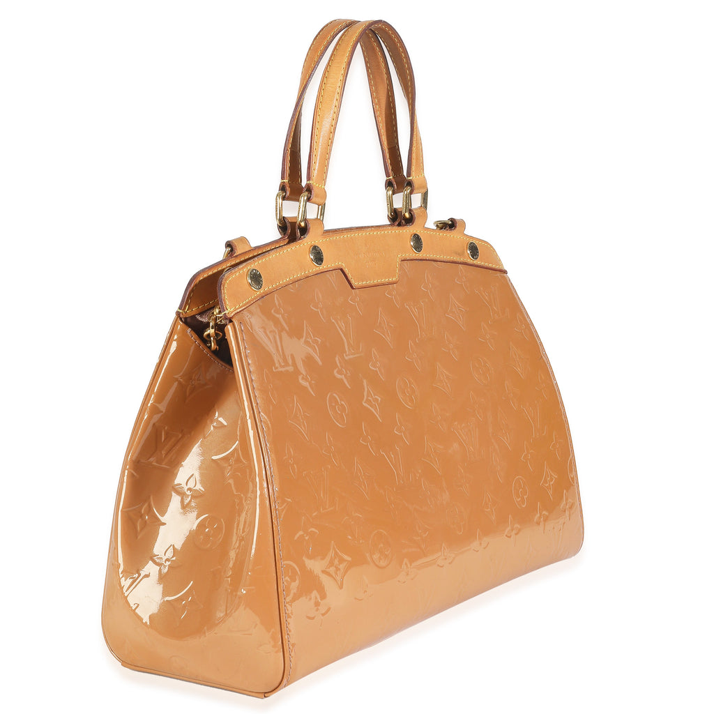 Louis Vuitton Rose Velours Vernis Brea MM