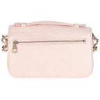 Louis Vuitton Rose Pink Opale Monogram Empreinte Pochette Metis East West