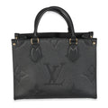 Louis Vuitton Black Giant Monogram Empreinte Onthego PM