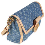 Louis Vuitton Blue Monogram Denim Dauphine Soft GM